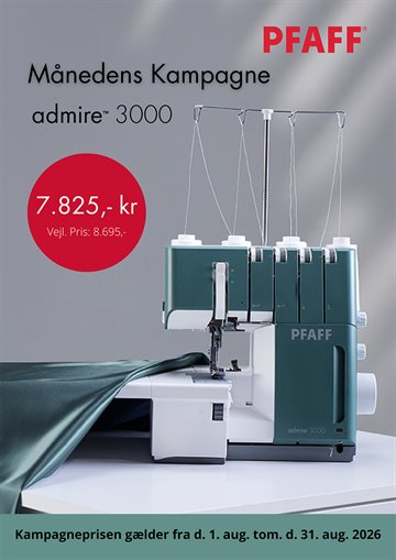 Pfaff admire 3000 overlock